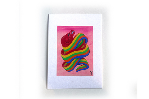 Eelectric Mini Giclee Print