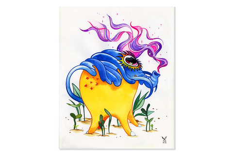 "Mega Clæmon” Original Painting