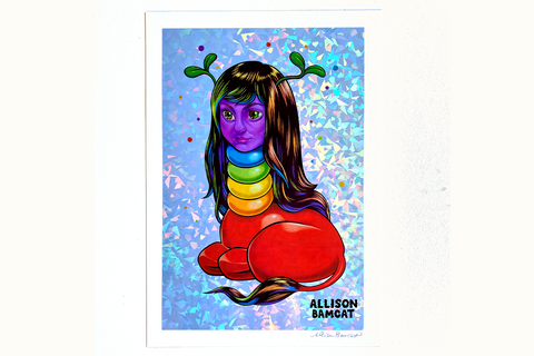 "Samantha" Holographic Print