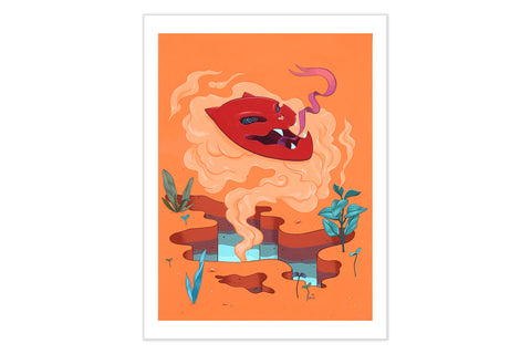 "Fissure Demon" Giclee Print