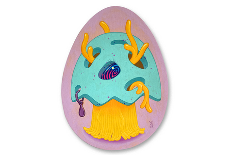 "Egg” 6x8" Original Painting