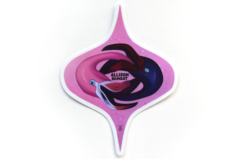 "Florobouros" Oversized Vinyl Sticker