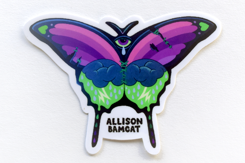 "Swallowtail" Vinyl Sticker