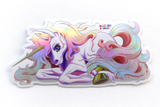 "Unicorn" Holographic Vinyl Sticker