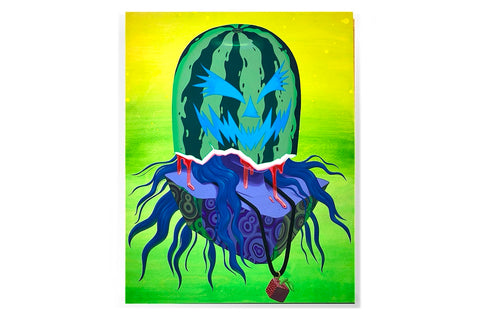 "Melonhead” Original Painting