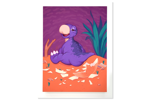 "Little Foot" Original Painting