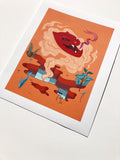 "Fissure Demon" Giclee Print